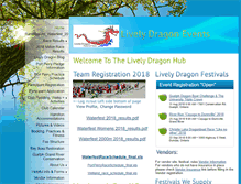 Tablet Screenshot of lively-dragon.com